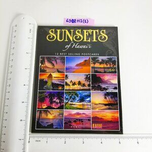NIB 12 postcards of Best Selling Sunsets of Hawaii